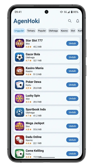 Aplikasi Populer & Kanal Uji di agenhoki — Temukan Akses Terbaik