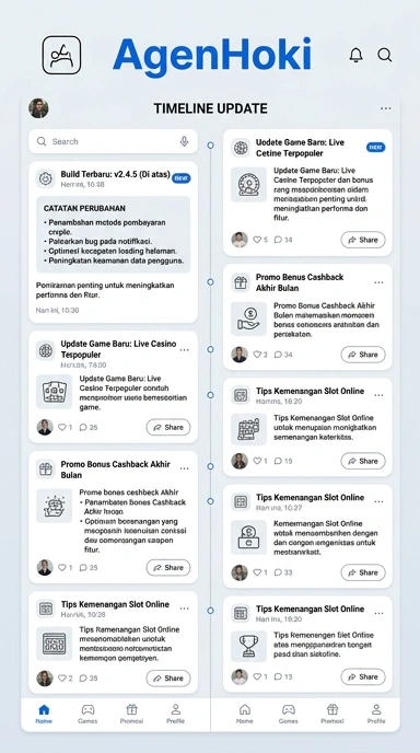 Riwayat Versi Aplikasi agenhoki untuk Pengguna Android