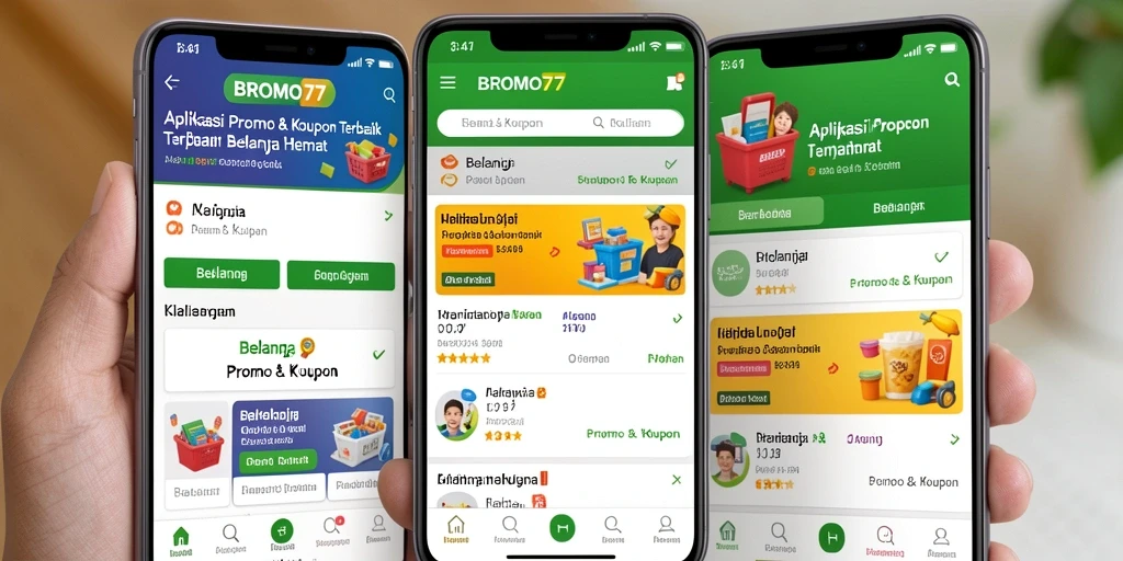 Tampilan antarmuka pengguna BROMO77 yang modern dan fungsional.