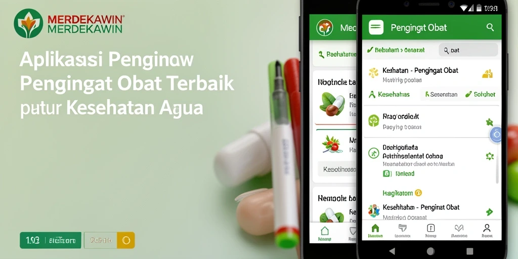 Tampilan antarmuka aplikasi MERDEKAWIN yang intuitif dan mudah digunakan.