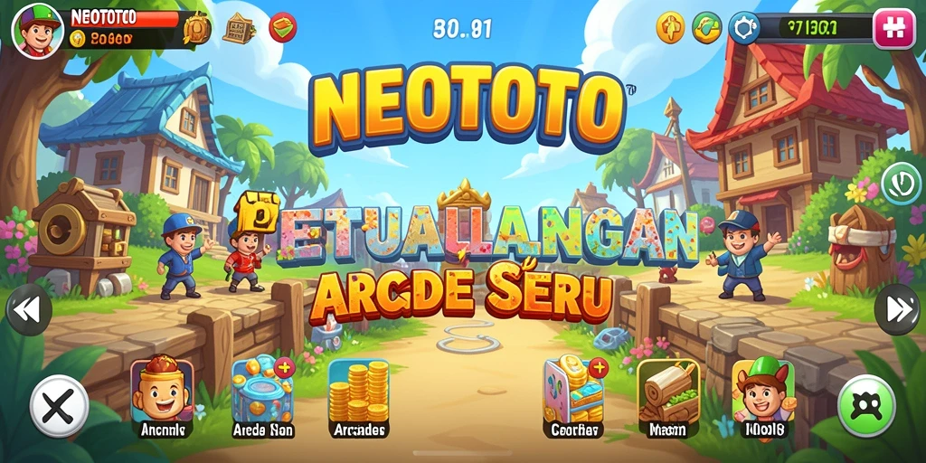 Tampilan menarik dari antarmuka NEOTOTO yang menggugah selera bermain.