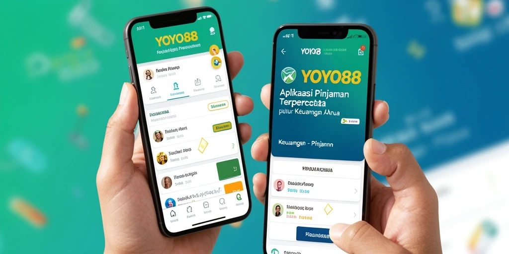 Tampilan antarmuka aplikasi YOYO88 yang modern dan menarik.